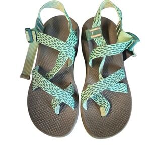 CHACO Cloud Z Sandals‎ Tidal Katydid Green Women's 10